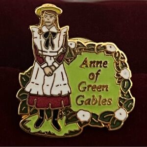 Vintage Anne of Green Gables Enamel Pin